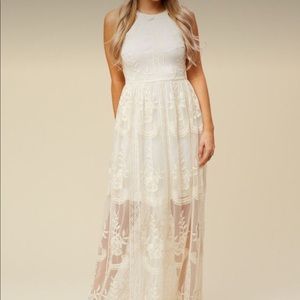 Altard State Maxi white Dress